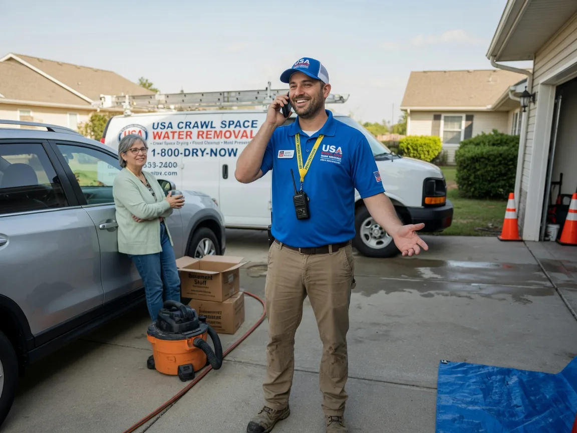 Crawl Space Water Removal Fort Howard, MD FAQs